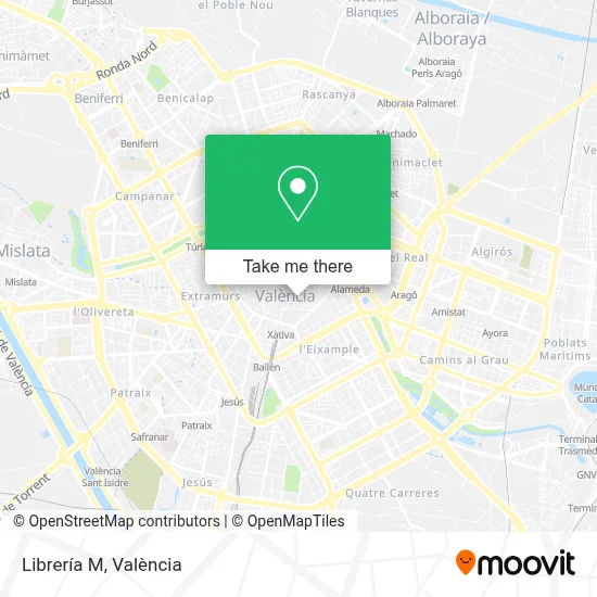 Librería M map