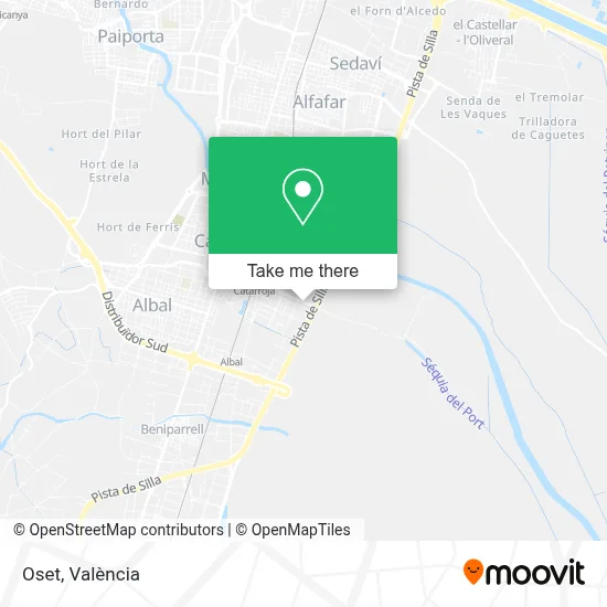 Oset map