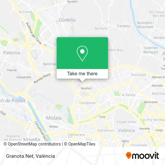 Granota.Net map
