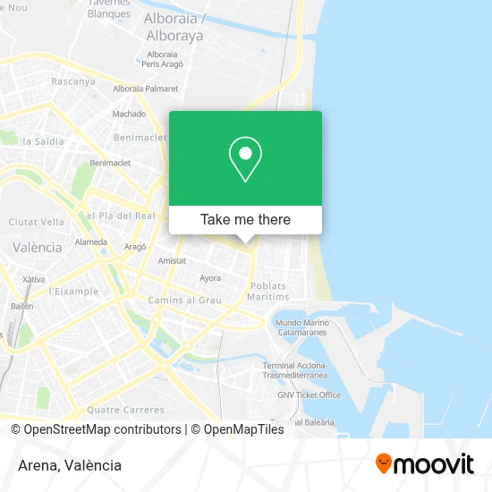 Arena map