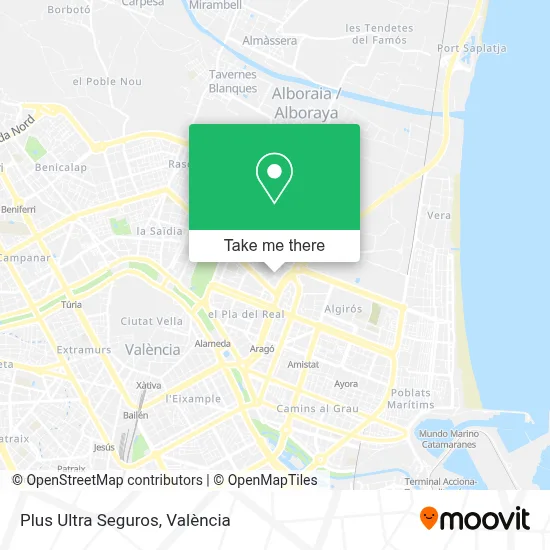 Plus Ultra Seguros map