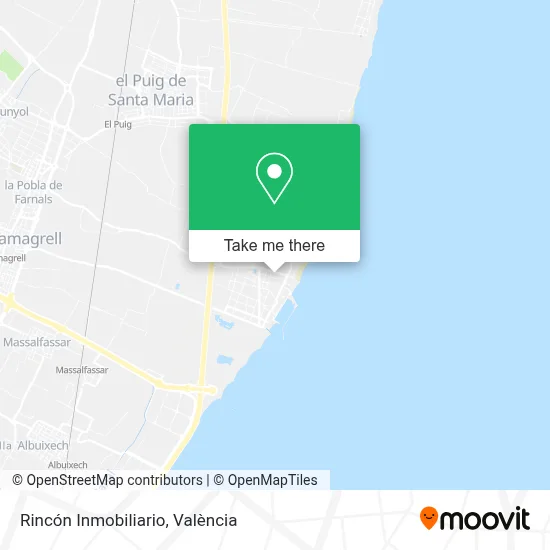 Rincón Inmobiliario map