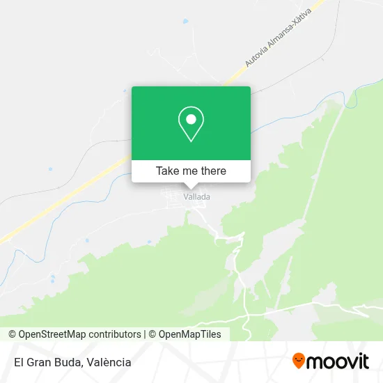 El Gran Buda map