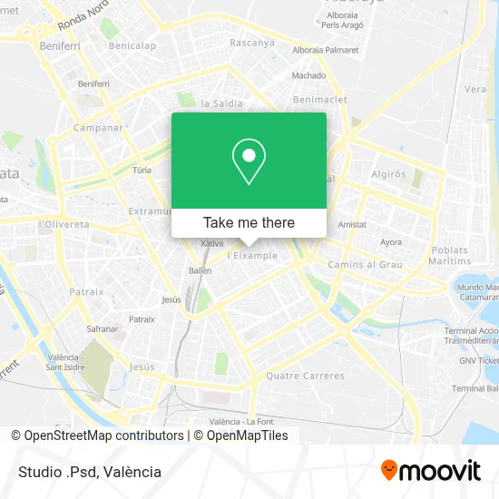 Studio .Psd map