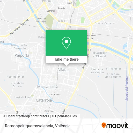 Ramonpeluquerosvalencia map