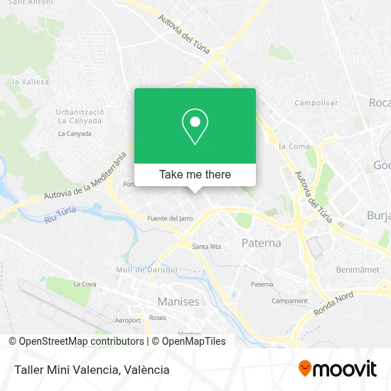 Taller Mini Valencia map