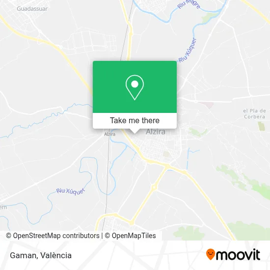 Gaman map