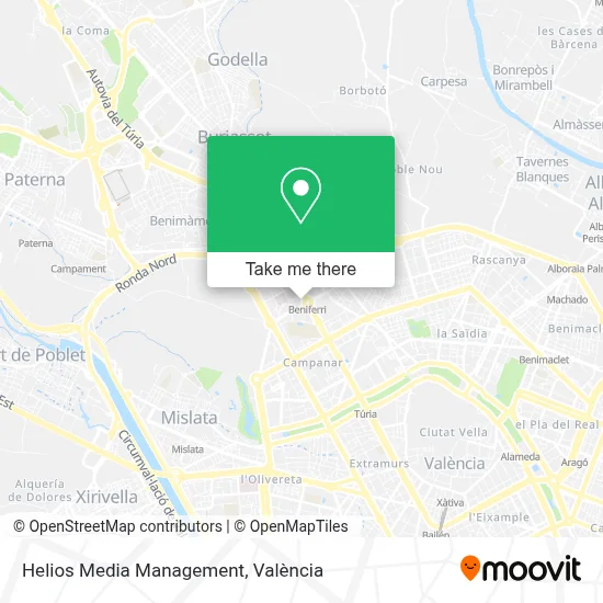 Helios Media Management map