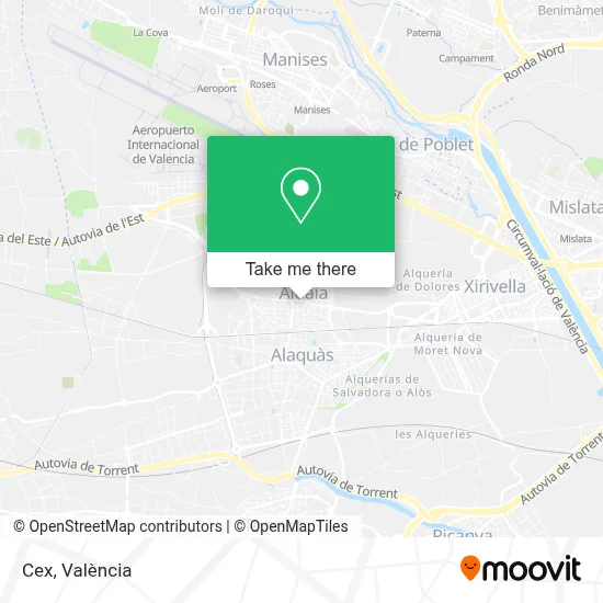 Cex map
