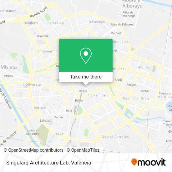 Singularq Architecture Lab map