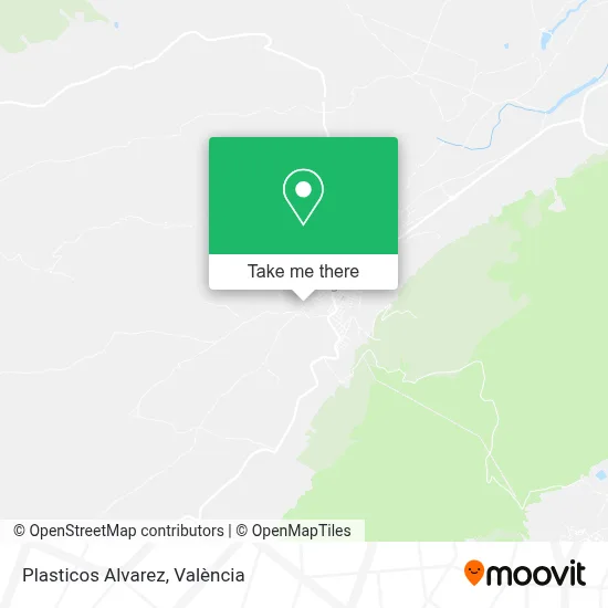 Plasticos Alvarez map