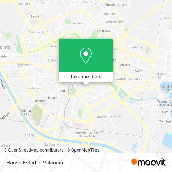 Hause Estudio map