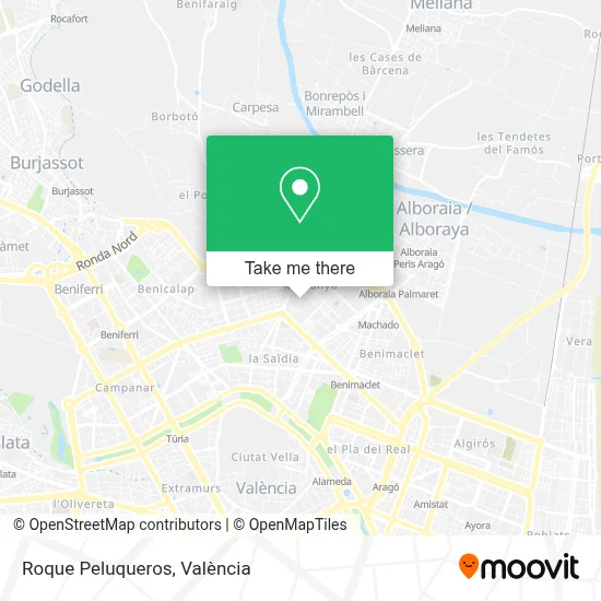 Roque Peluqueros map