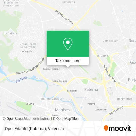Opel Edauto (Paterna) map