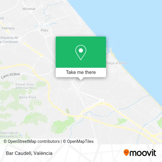 Bar Caudeli map