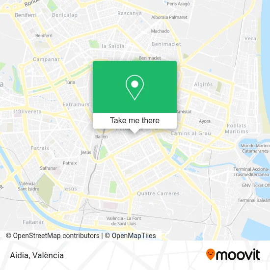 Aidia map