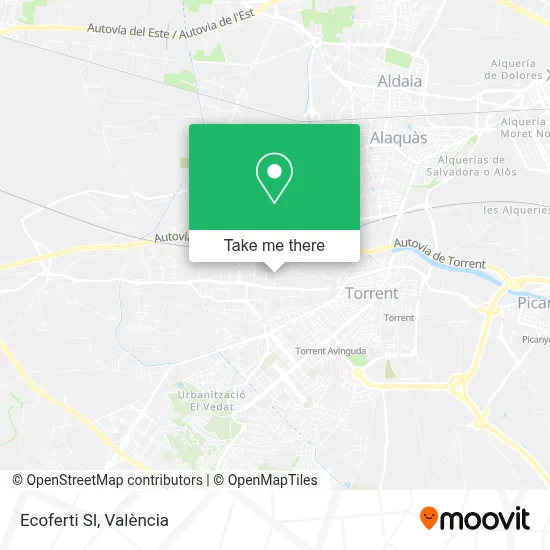 Ecoferti Sl map