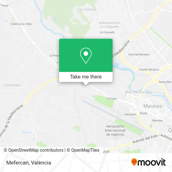Mefercan map