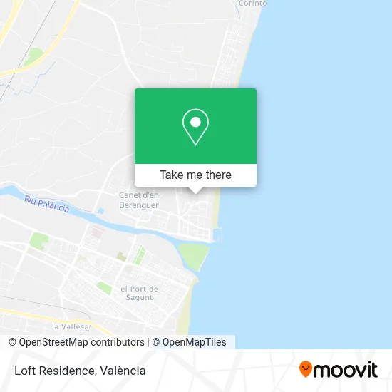 Loft Residence map