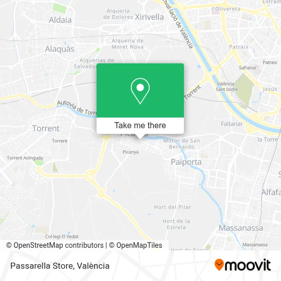 Passarella Store map