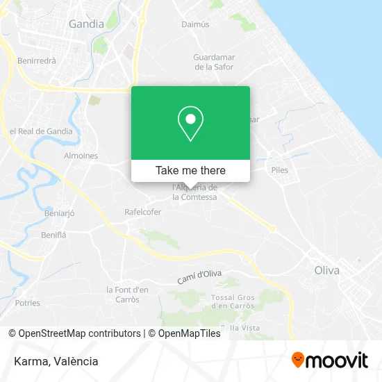 Karma map