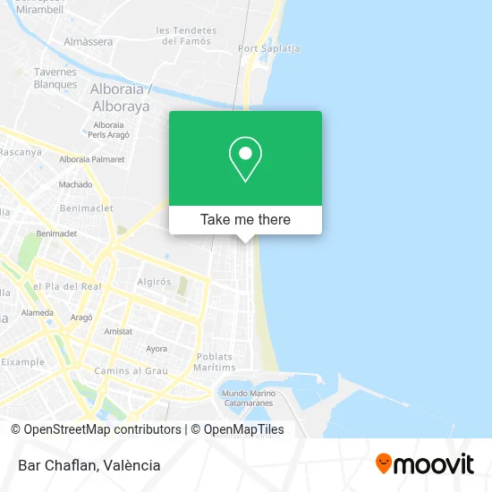 Bar Chaflan map