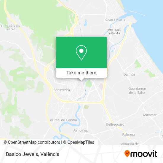 Basico Jewels map