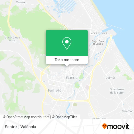 Sentoki map