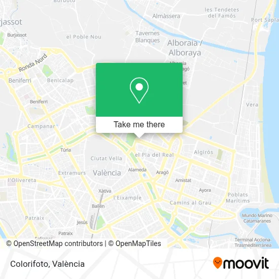 Colorifoto map