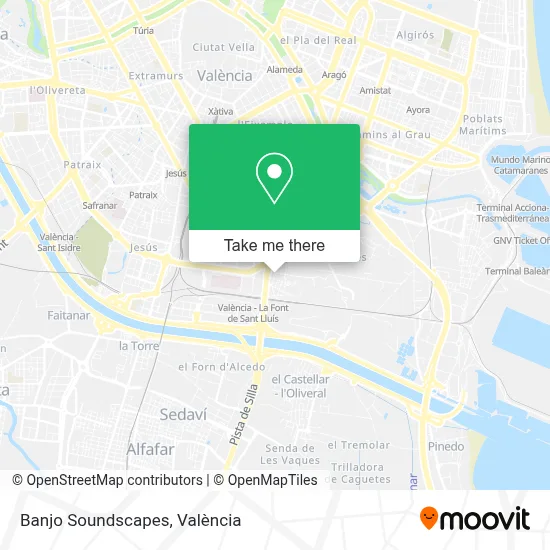Banjo Soundscapes map