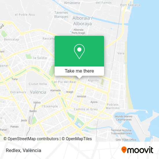 Redlex map