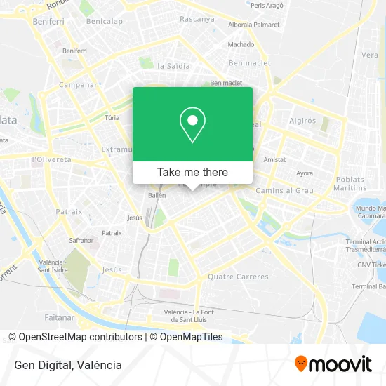 Gen Digital map