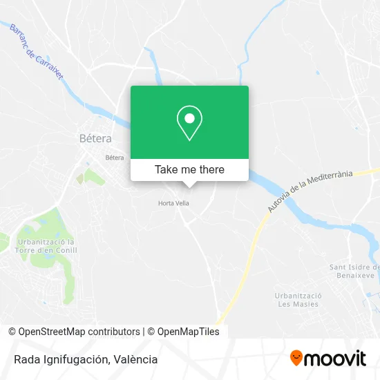 Rada Ignifugación map