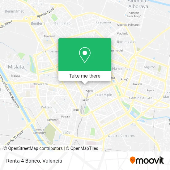 Renta 4 Banco map