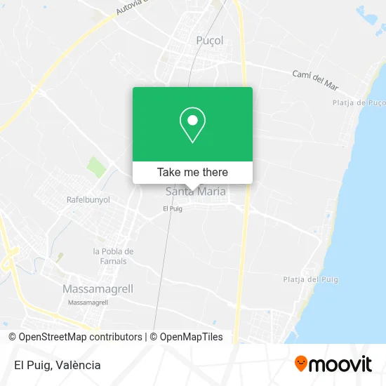 El Puig map