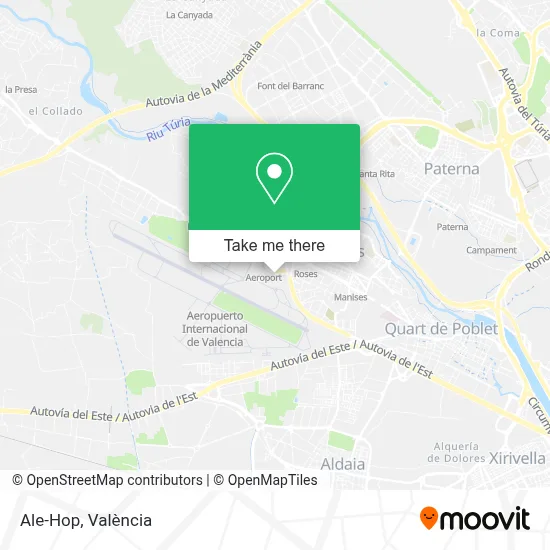 Ale-Hop map