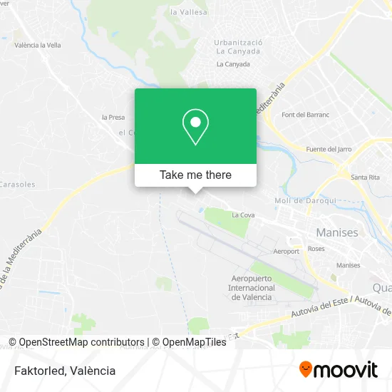 Faktorled map