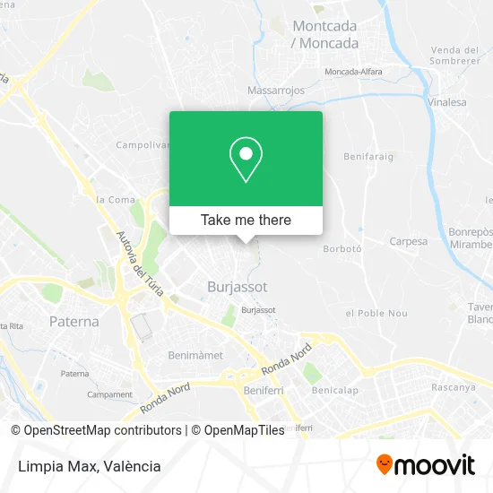 Limpia Max map