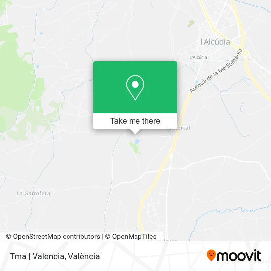 Tma | Valencia map