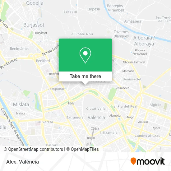 Alce map
