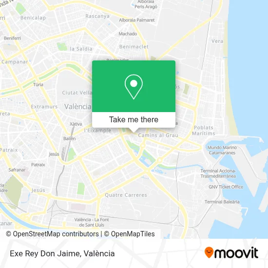 Exe Rey Don Jaime map