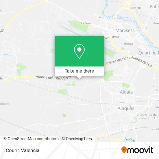 Courir map