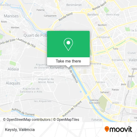 Keysly map