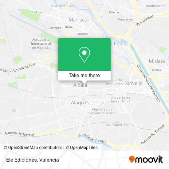 Ele Ediciones map