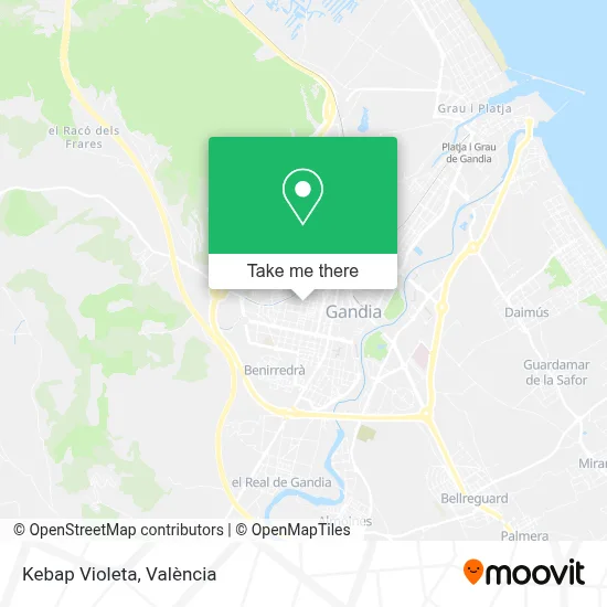 Kebap Violeta map