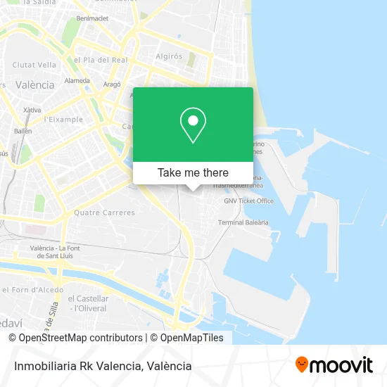 Inmobiliaria Rk Valencia map
