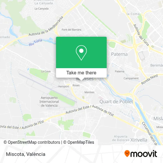 Miscota map