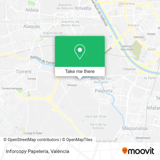 Inforcopy Papeleria map