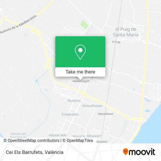 Cei Els Barrufets map