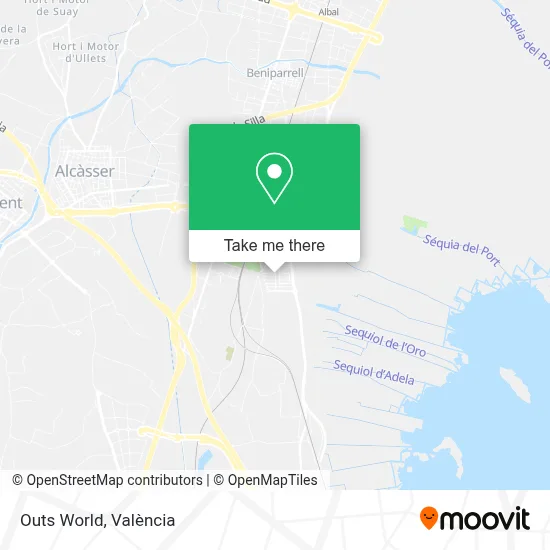 Outs World map